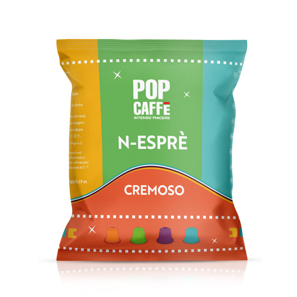 100 Capsule Pop Caffè N-esprè Cremoso - Compatibili Nespresso