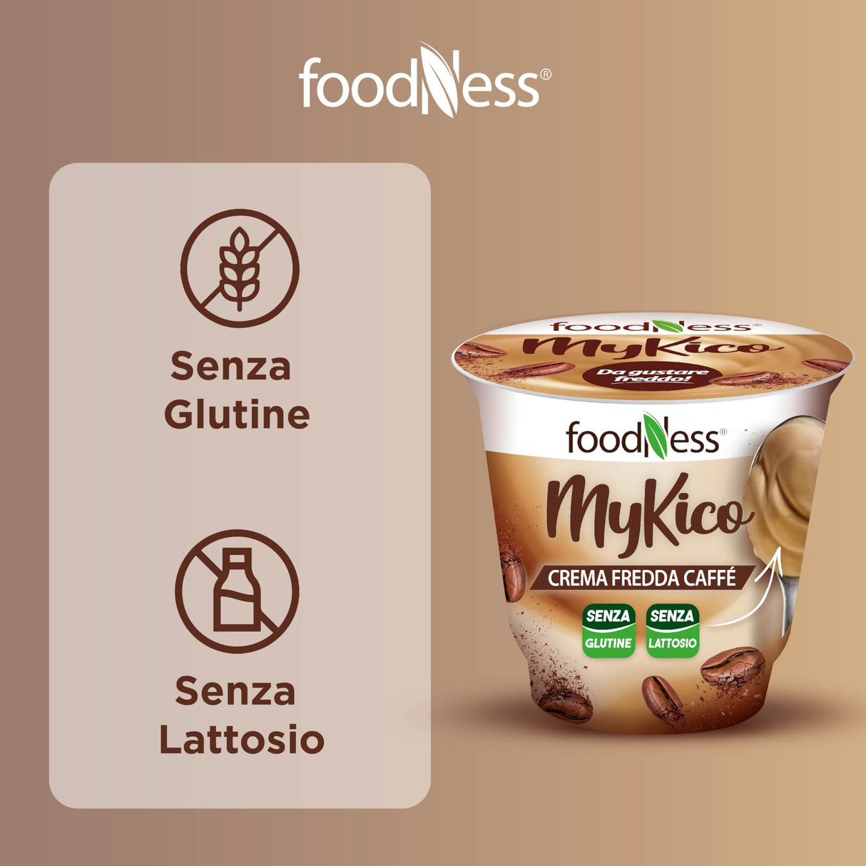 Foodness Mykico Crema Caffè Fredda 125 g