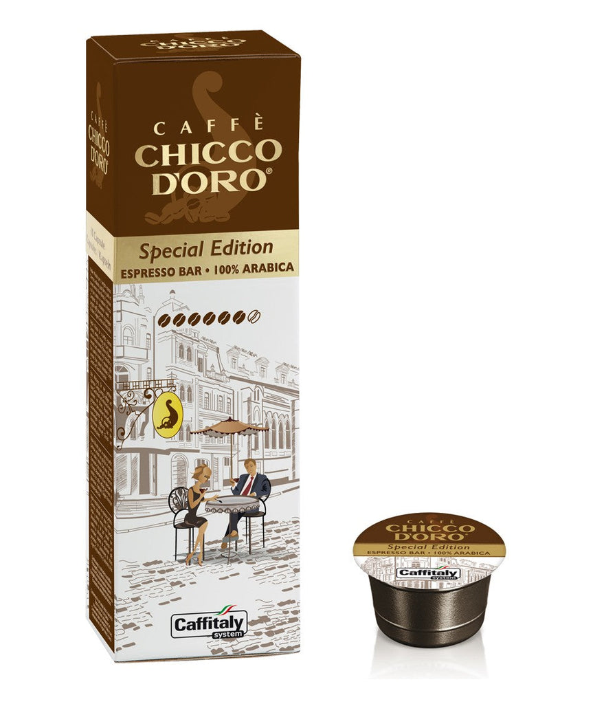 Scopri Caffè Chicco d'Oro in capsule - Espresso Forte