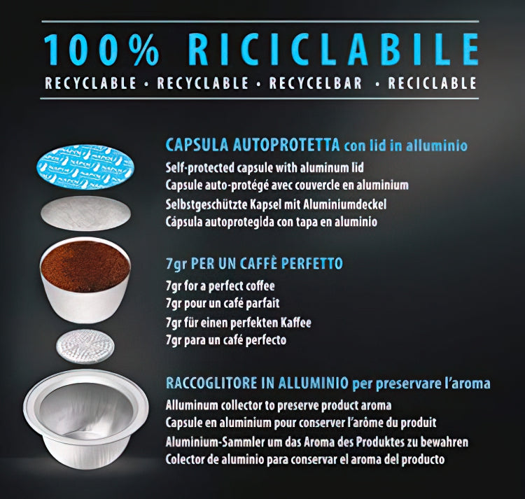 16 Capsule Bialetti Caffè d'Italia - Napoli