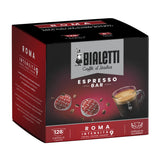 128 Capsule Bialetti Caffè d'Italia Roma - Multipack Espresso Robusto e Aromatico