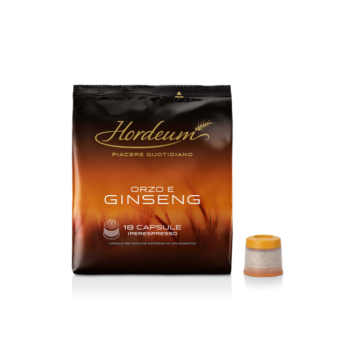 18 Capsule Illy Hordeum per Iperespresso - Orzo e Ginseng