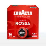 16 Capsule Caffè Lavazza A Modo Mio Qualità Rossa - Intensità 10/13