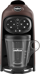 Lavazza A Modo Deséa - Macchina da caffè per Capsule Lavazza A Modo Mio + kit con 72 Capsule