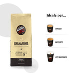 Caffè Vergnano Granaroma in Grani – Confezione da 1 kg