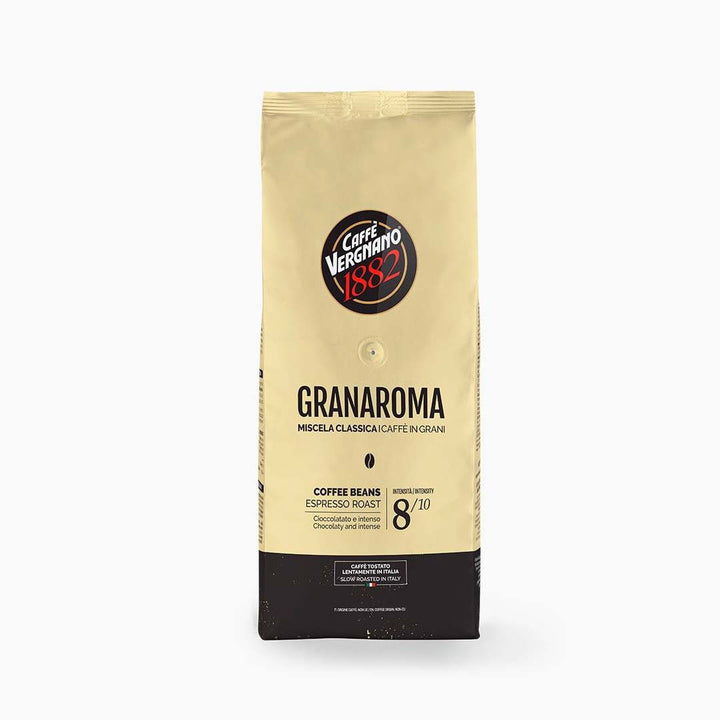Caffè Vergnano Granaroma in Grani – Confezione da 1 kg