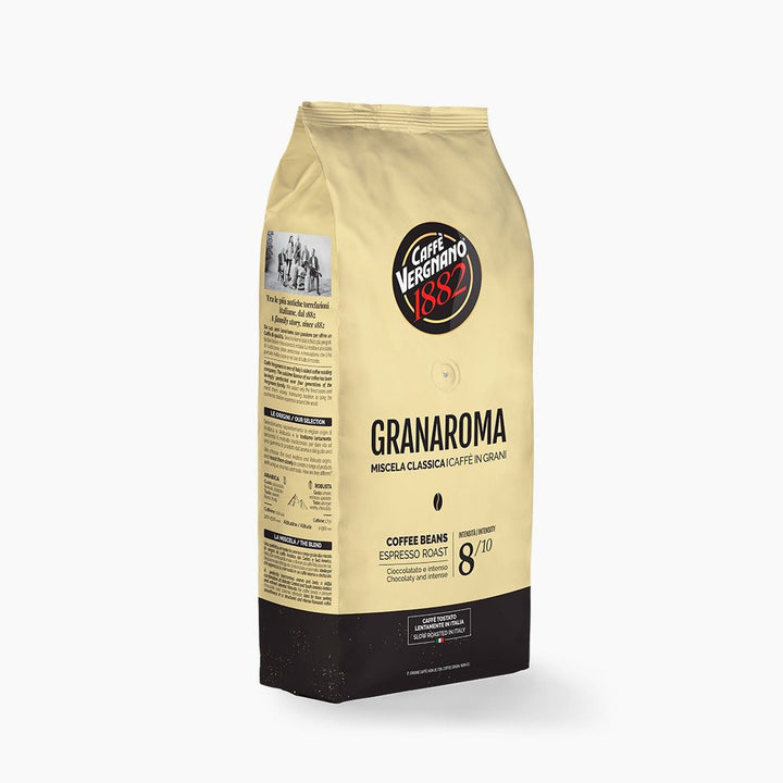 Caffè Vergnano Granaroma in Grani – Confezione da 1 kg