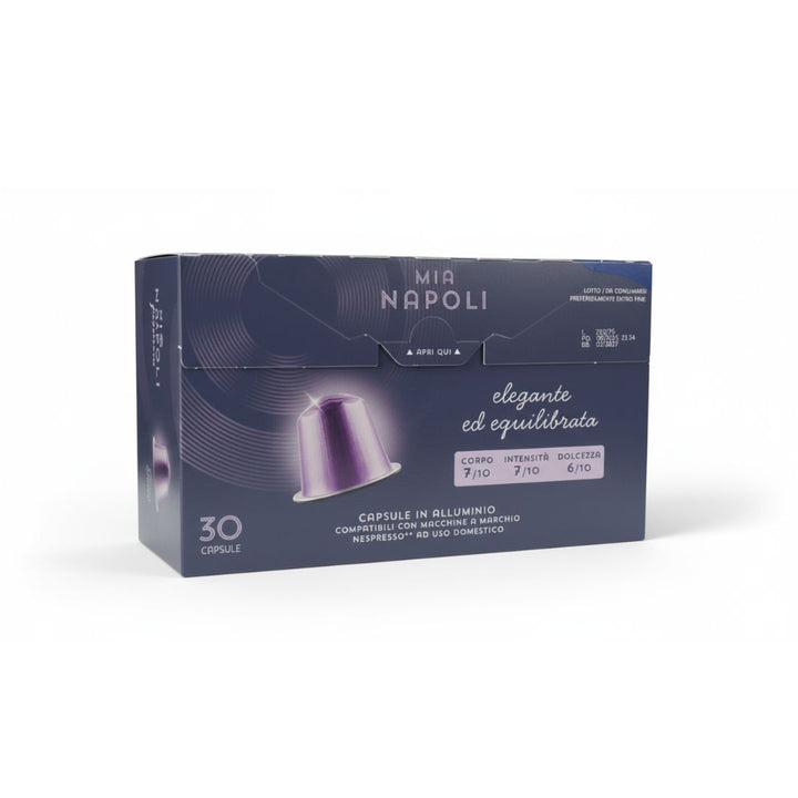 Borbone Miscela Mia Napoli – 30 Capsule in Alluminio compatibili Nespresso