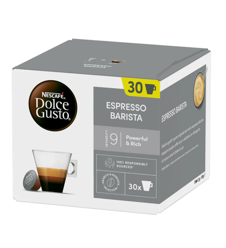 90 Capsule Nescafé Dolce Gusto -  Espresso Barista Maxiformato