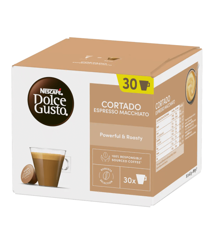 90 Capsule Nescafé Dolce Gusto - Cortado Espresso Macchiato Maxiformato