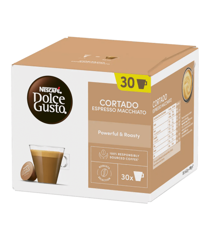90 Capsule Nescafé Dolce Gusto - Cortado Espresso Macchiato Maxiformato