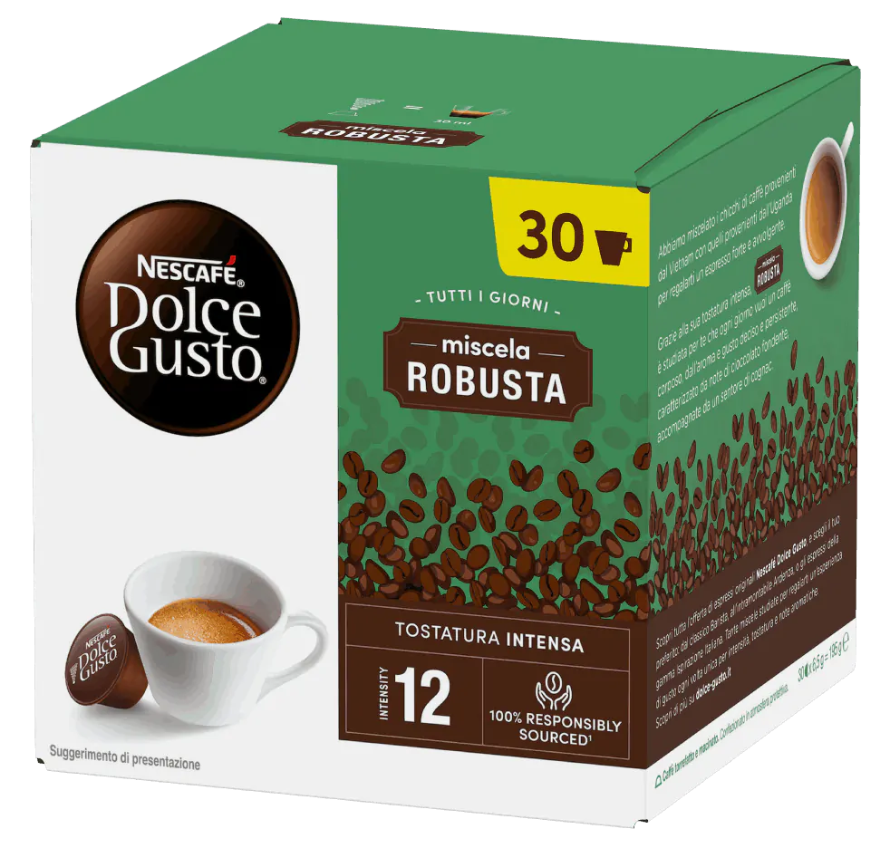 30 Capsule Nescafé Dolce Gusto - Espresso Robusta