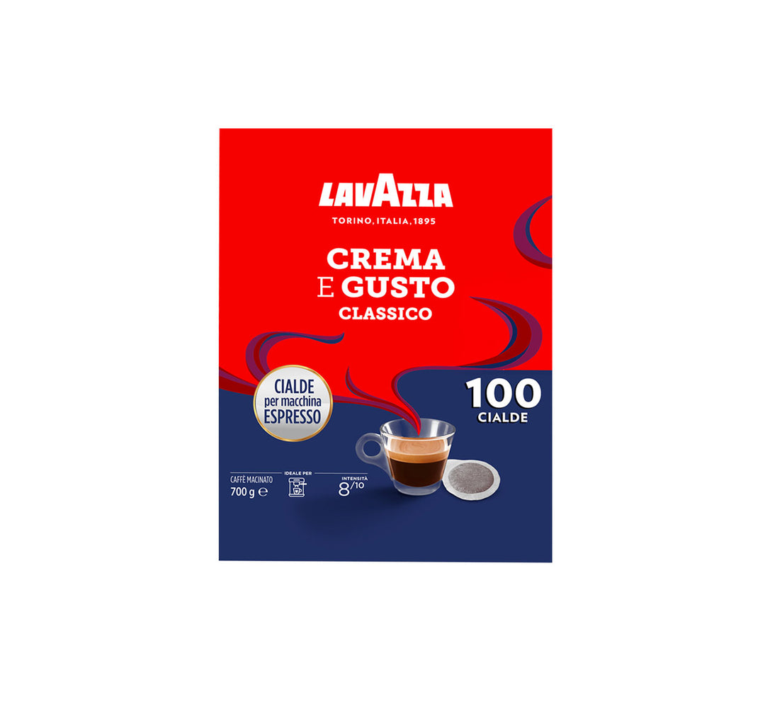 Lavazza Crema e Gusto Classico 100 Cialde ESE 44mm