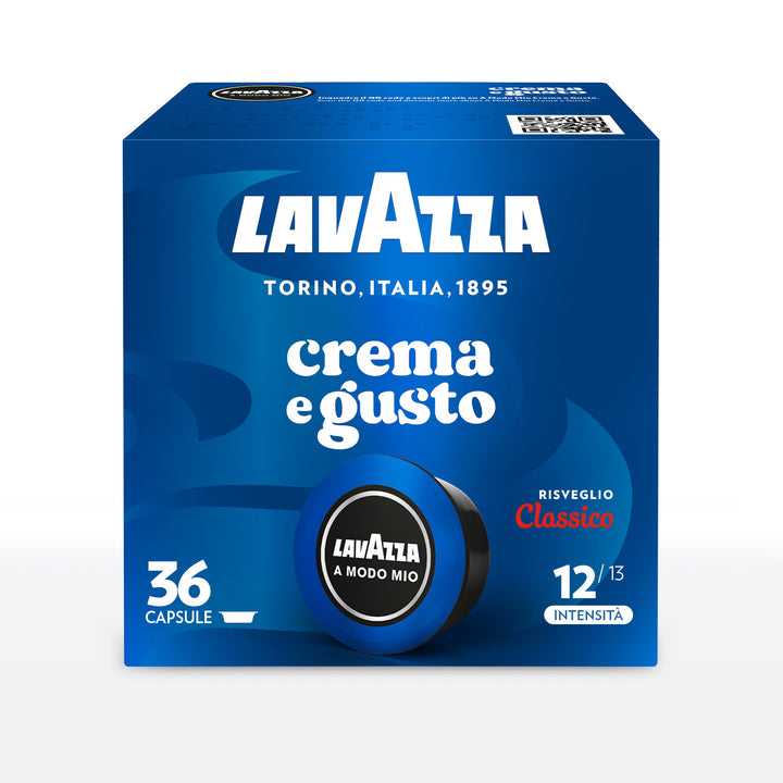 36 Capsule Lavazza A Modo Mio - Crema e Gusto Classico
