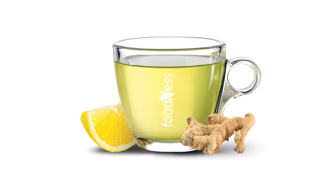 10 Capsule per Tisana Zenzero e Limone FoodNess - Compatibili Nescafé Dolce Gusto
