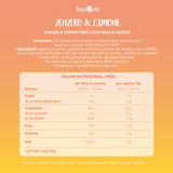 10 Capsule per Tisana Zenzero e Limone FoodNess - Compatibili Nescafé Dolce Gusto