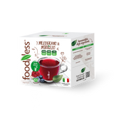 10 Capsule Foodness Tisana Melograno e Mirtillo Compatibili Dolce Gusto