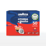 Lavazza 50 Cialde ESE 44mm Espresso - Crema e Gusto Classico