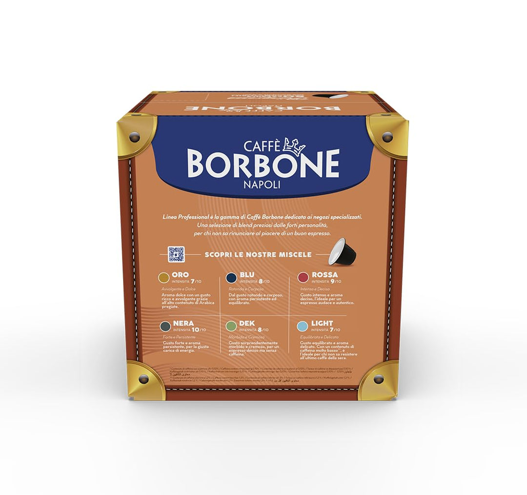 50 Capsule Borbone Respresso Blu Compatibili con Nespresso