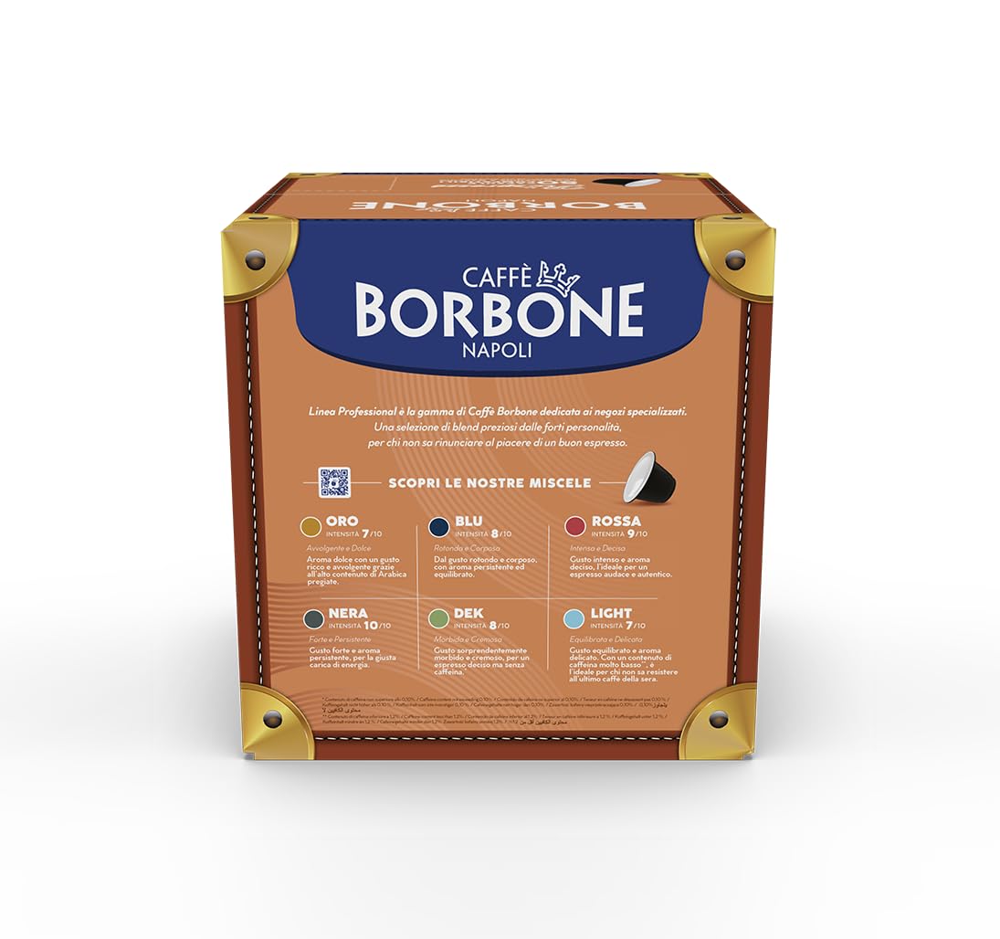 50 Capsule Borbone Respresso Rossa Compatibili Nespresso