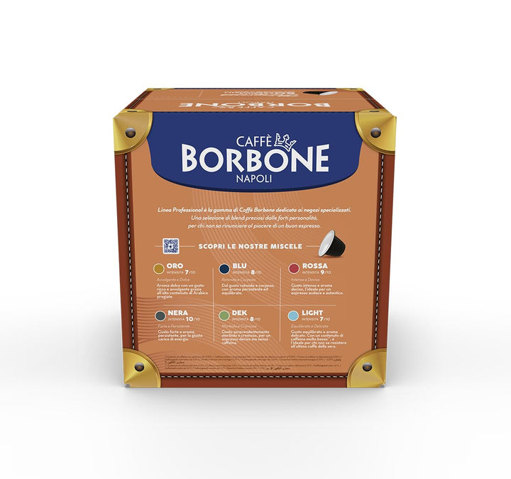 50 Capsule Borbone Respresso Blu Compatibili con Nespresso