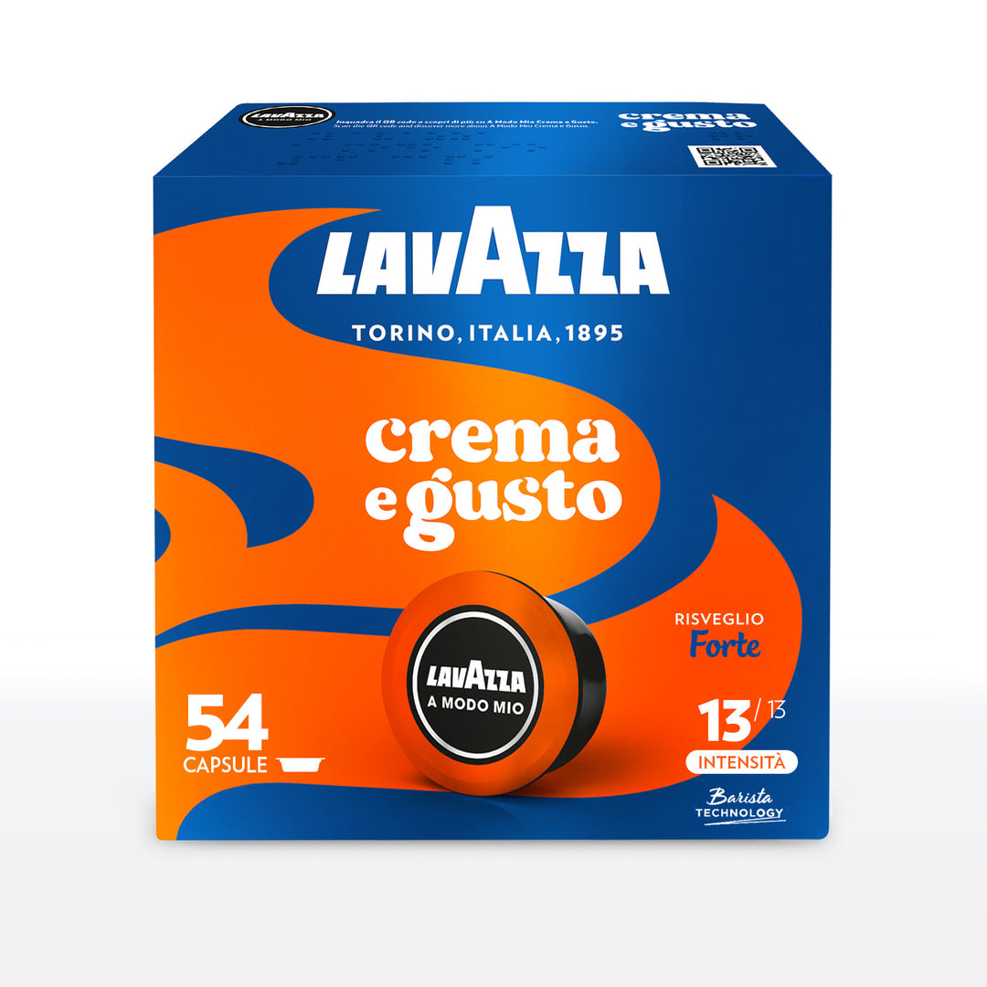 54 Capsule Lavazza Originali A Modo Mio - Crema e Gusto Forte