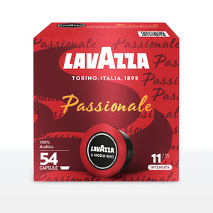 54 Capsule originali Lavazza A Modo Mio - Espresso Passionale