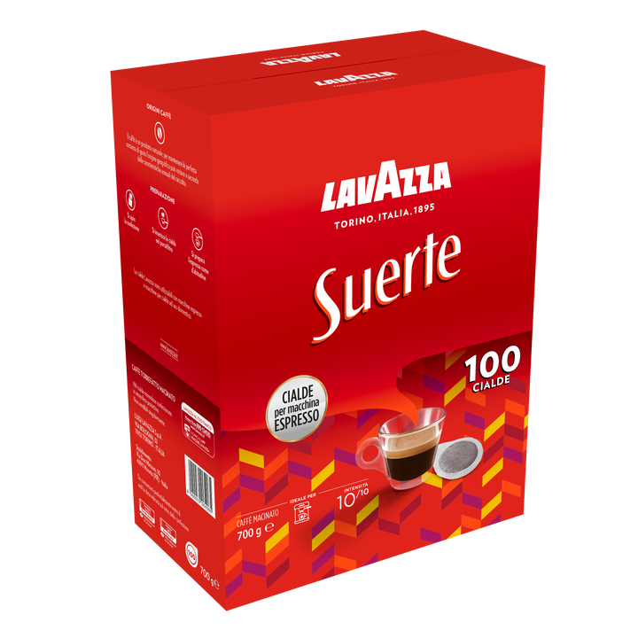 Lavazza Caffè Suerte - 400 Cialde Ese 44mm Confezione Risparmio
