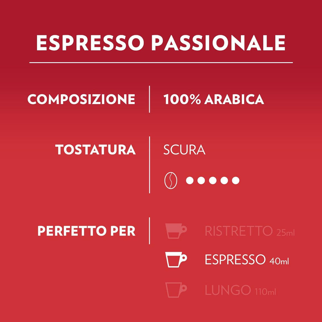 Capsule Lavazza A Modo Mio Passionale - Intensità 11/13