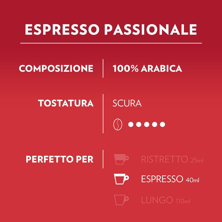 Capsule Lavazza A Modo Mio Passionale - Intensità 11/13