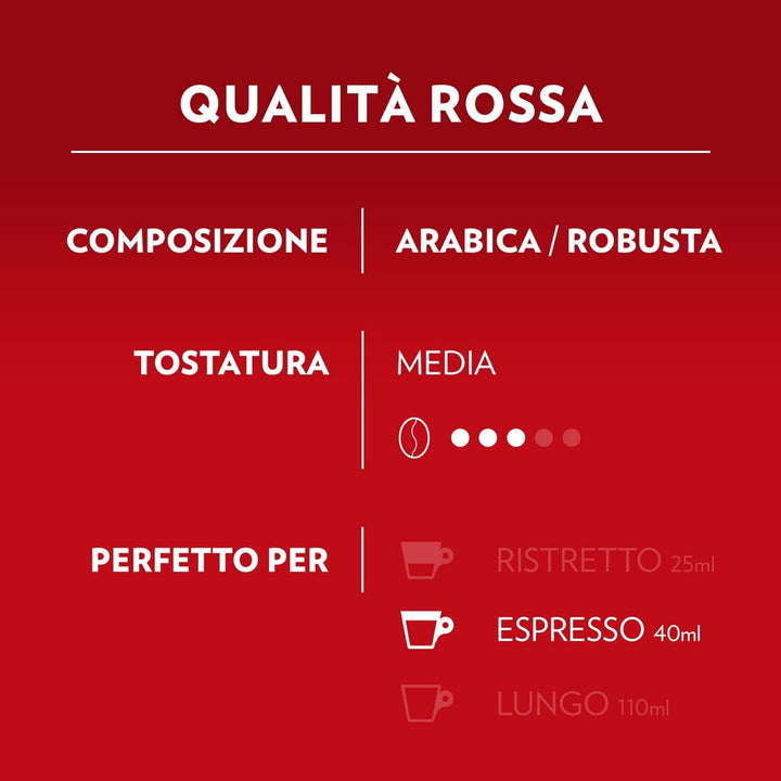 Capsule Lavazza A Modo Mio Qualità Rossa - Intensità 10/13