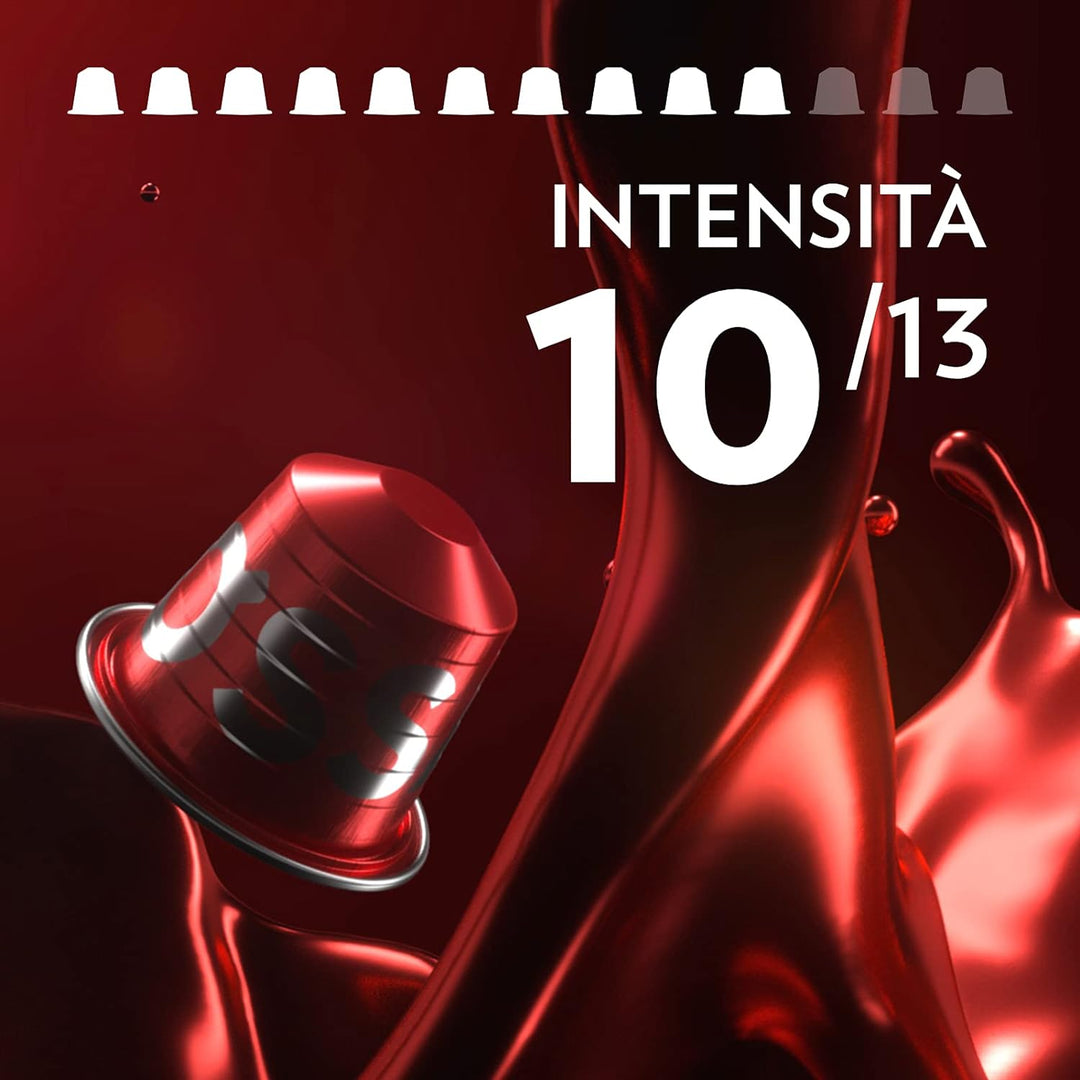 10 Qualità Rossa Capsule Lavazza compatibili Nespresso