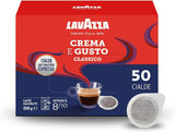 Lavazza 50 Cialde ESE 44mm Espresso - Crema e Gusto Classico