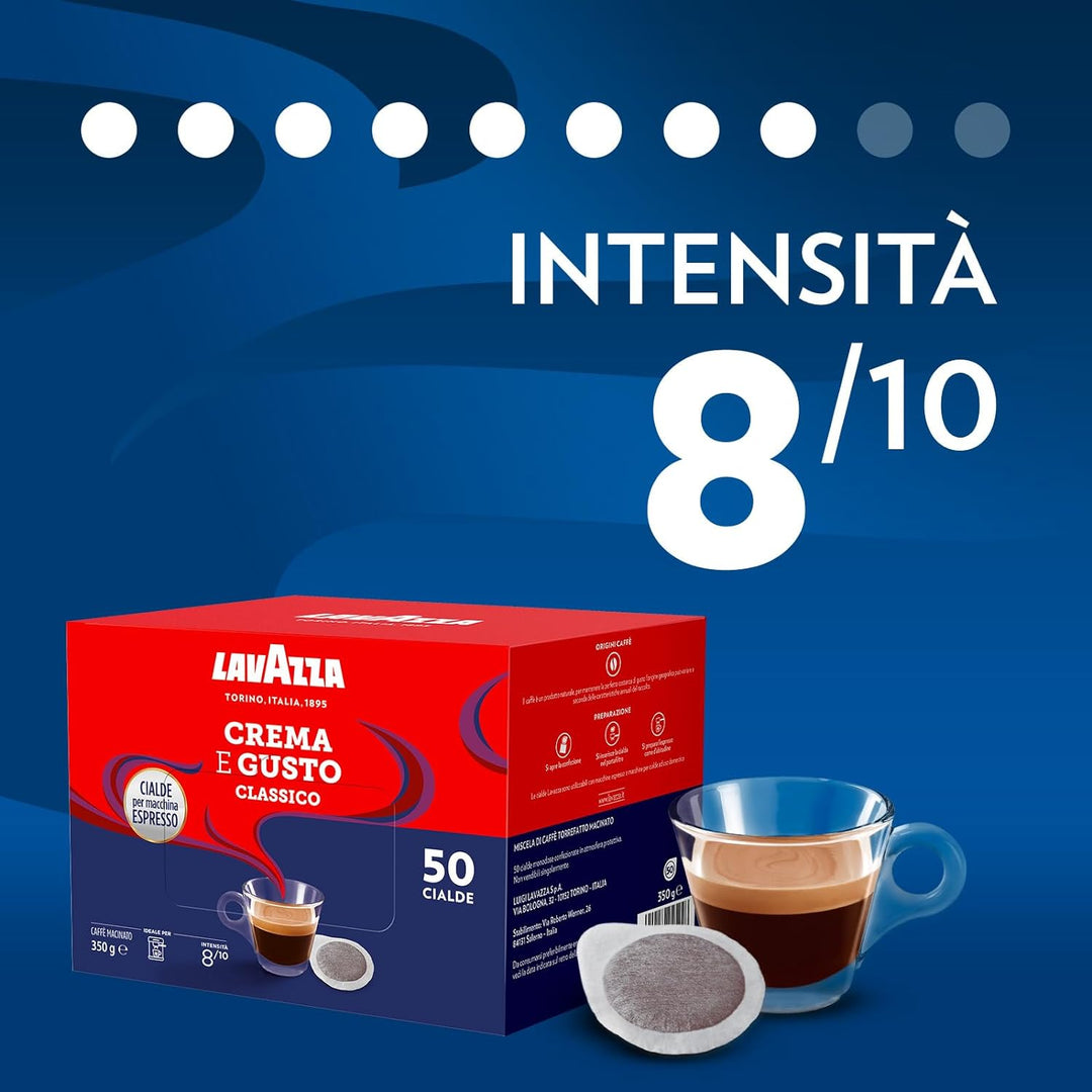50 cialde ESE 44mm Espresso Crema & Gusto Classico