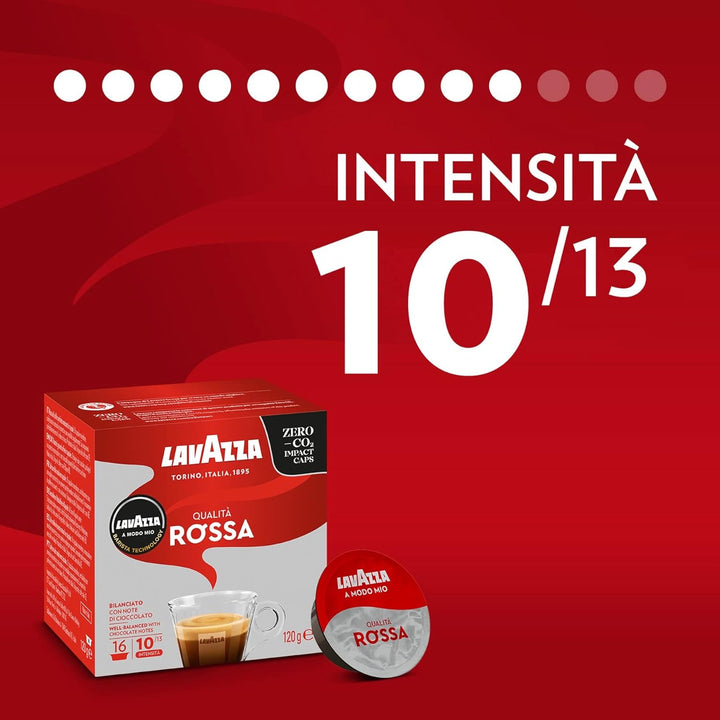 Capsule Lavazza A Modo Mio Qualità Rossa - Intensità 10/13