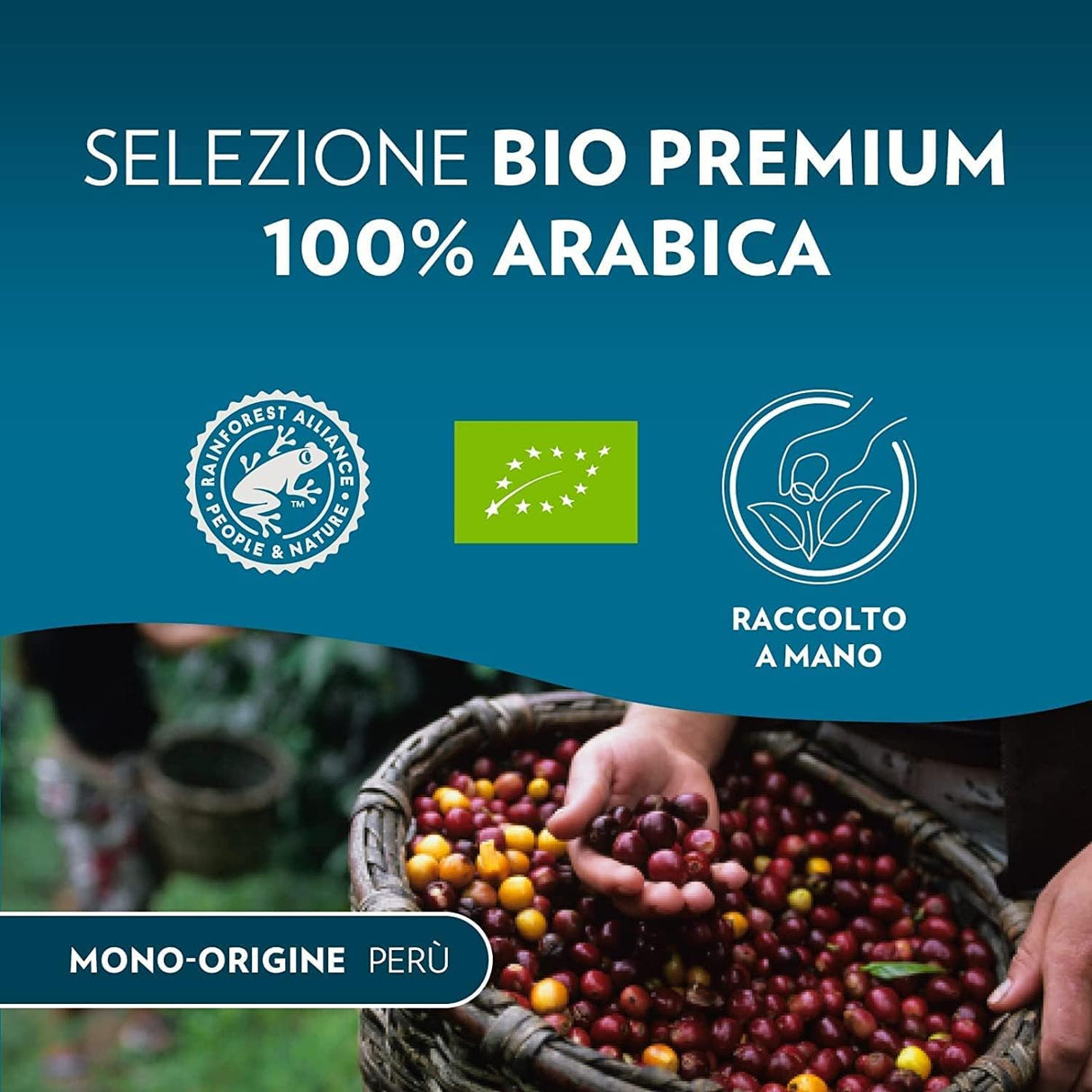 Lavazza ¡Tierra! For Amazonia - 16 Capsule per Lavazza A Modo Mio