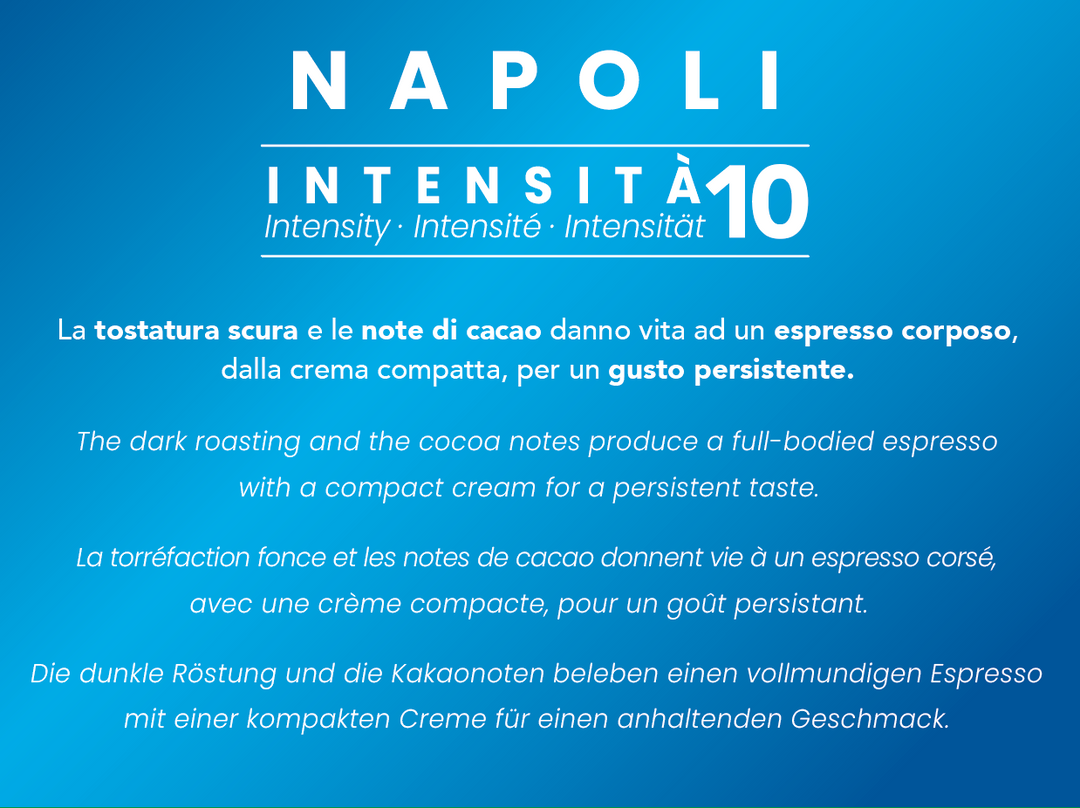 128 Capsule Bialetti Caffè D'italia Napoli - Multipack