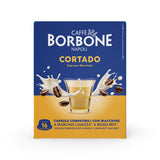 16 Capsule Borbone Compatibili A Modo Mio - CORTADO al gusto espresso macchiato