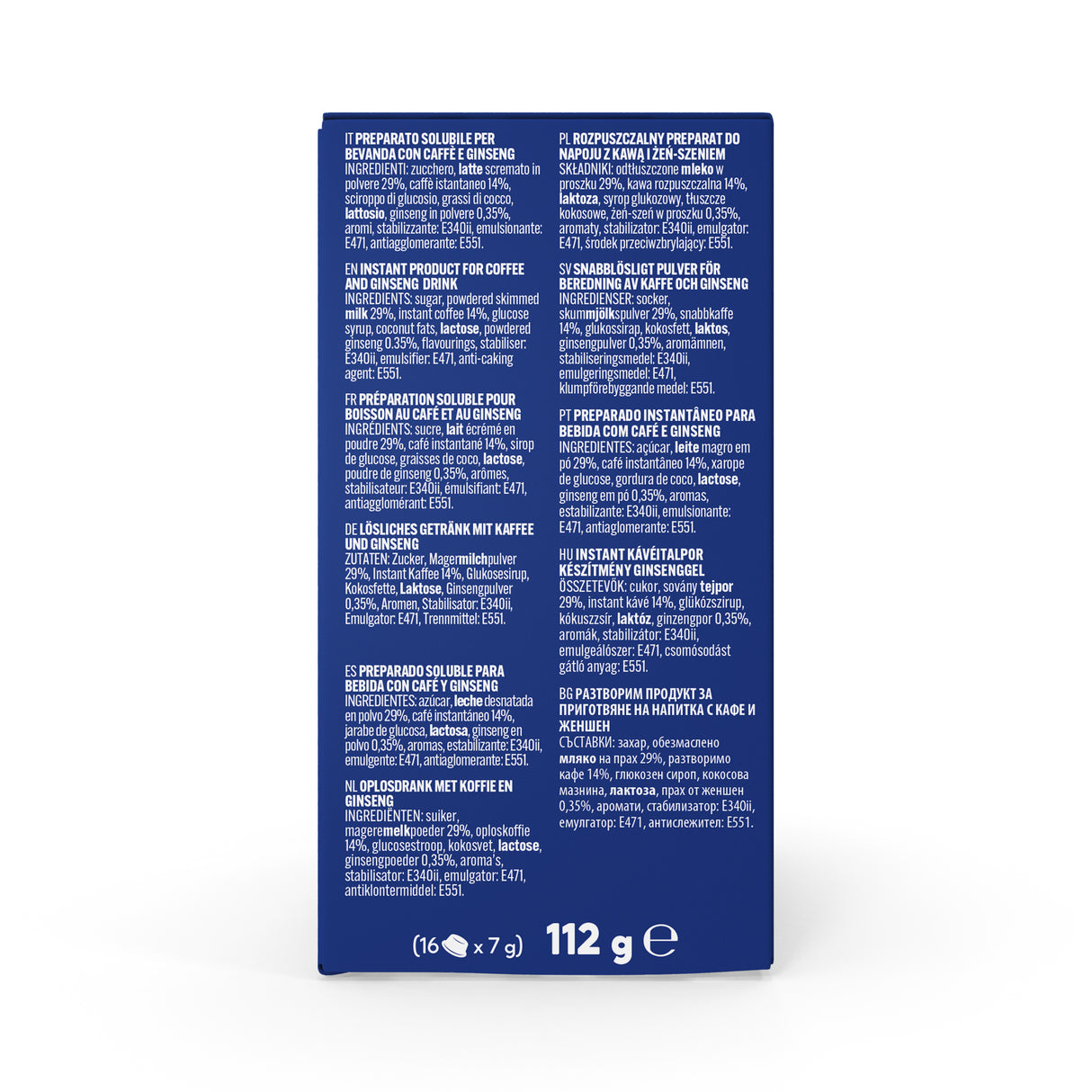 16 Capsule Borbone Compatibili A Modo Mio Ginseng