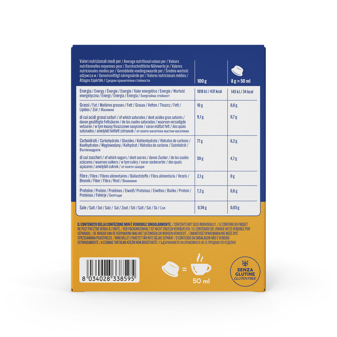 16 Capsule Borbone compatibili A Modo Mio Nocciolino