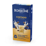 10 Capsule Borbone CORTADO al Gusto di Espresso Macchiato per Nespresso