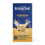 10 Capsule Borbone CORTADO al Gusto di Espresso Macchiato per Nespresso