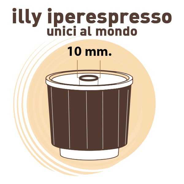 80 Capsule Barbaro Compatibili Illy Iperespresso Miscela Nera Linea Home