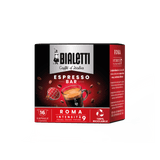 16 Capsule Bialetti Caffè d'Italia Roma – Espresso Robusto e Aromatico