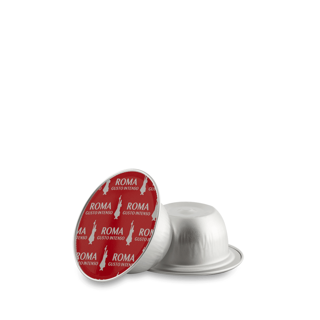 128 Capsule Bialetti Caffè d'Italia Roma - Multipack Espresso Robusto e Aromatico