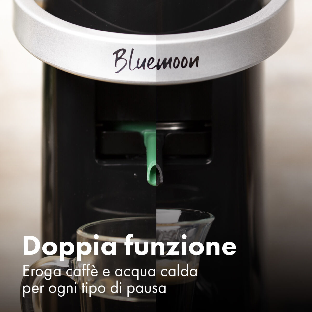 Borbone macchina caffè a cialde Ese 44mm Bluemoon