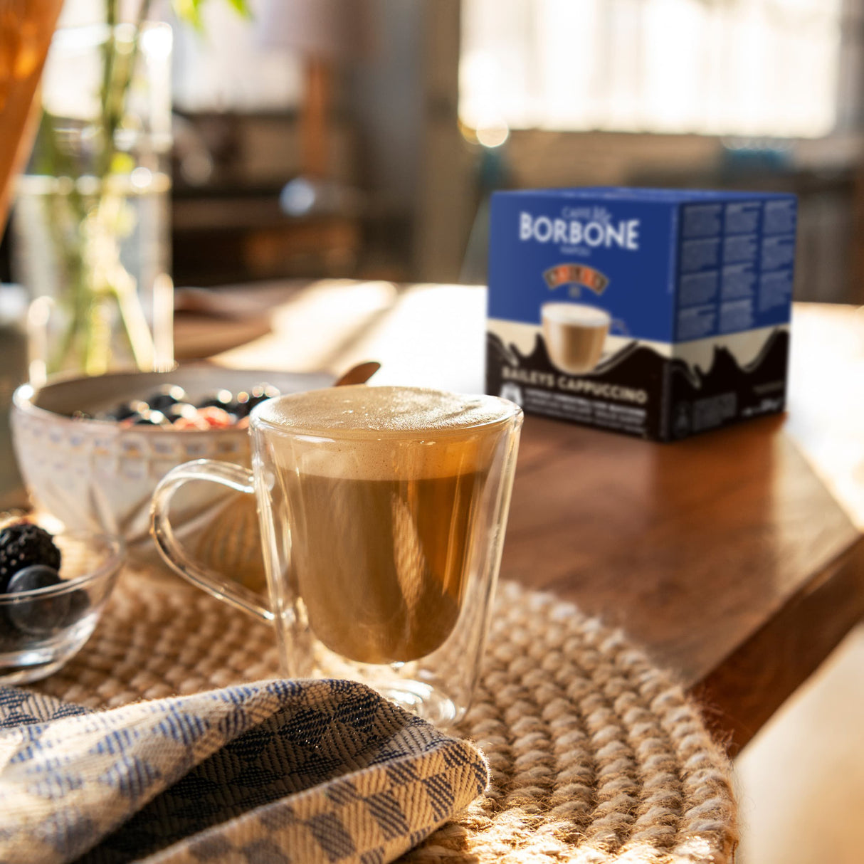 16 capsule Borbone Compatibili Nescafé Dolce Gusto - Baileys Cappuccino