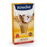 10 Capsule Borbone CORTADO al Gusto di Espresso Macchiato per Nespresso