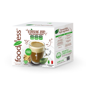 10 Capsule FoodNess Ginseng Zero Amaro - Compatibili Nescafé Dolce Gusto
