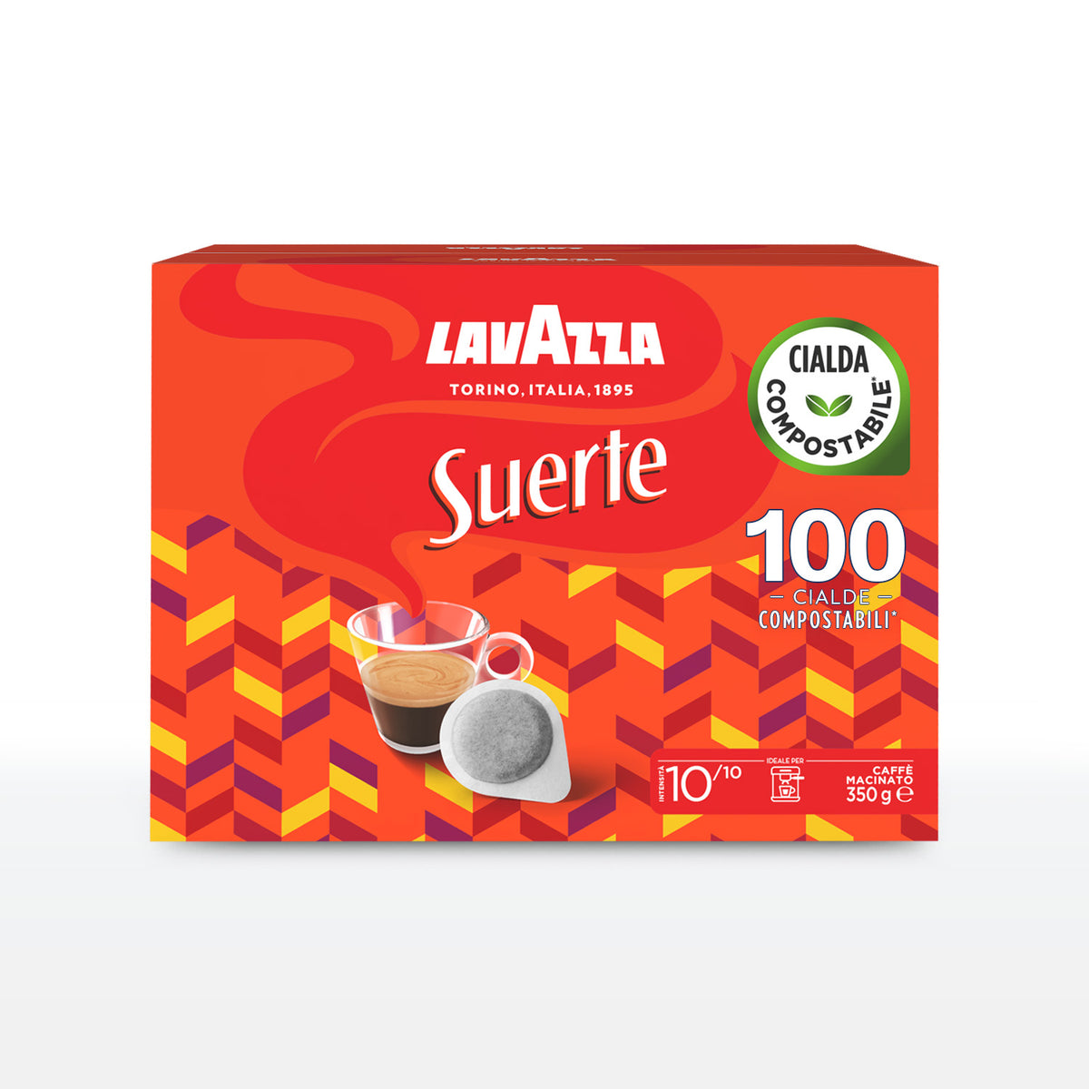 Lavazza Caffè Espresso Suerte - 100 Cialde Ese 44mm